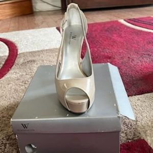 Tan Patton Leather Heels